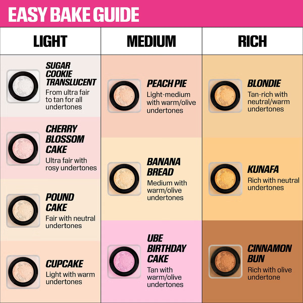 HudaBeauty-Easy Bake Loose Baking & Setting Powder