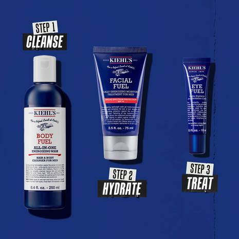 Kiehls Body Fuel All‑in‑One Energizing Wash