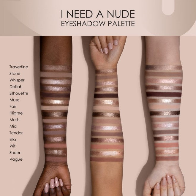 Natasha Denona I Need A Nude Palette – Velika Nude Paleta Sjenila