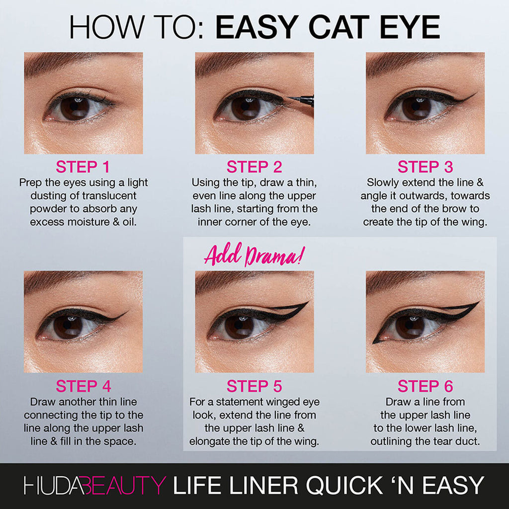 HudaBeauty Life Liner Double Ended Eyeliner Liquid & Pencil